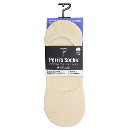 PERRI'S NO SHOW SOCKS, 2 PAIR