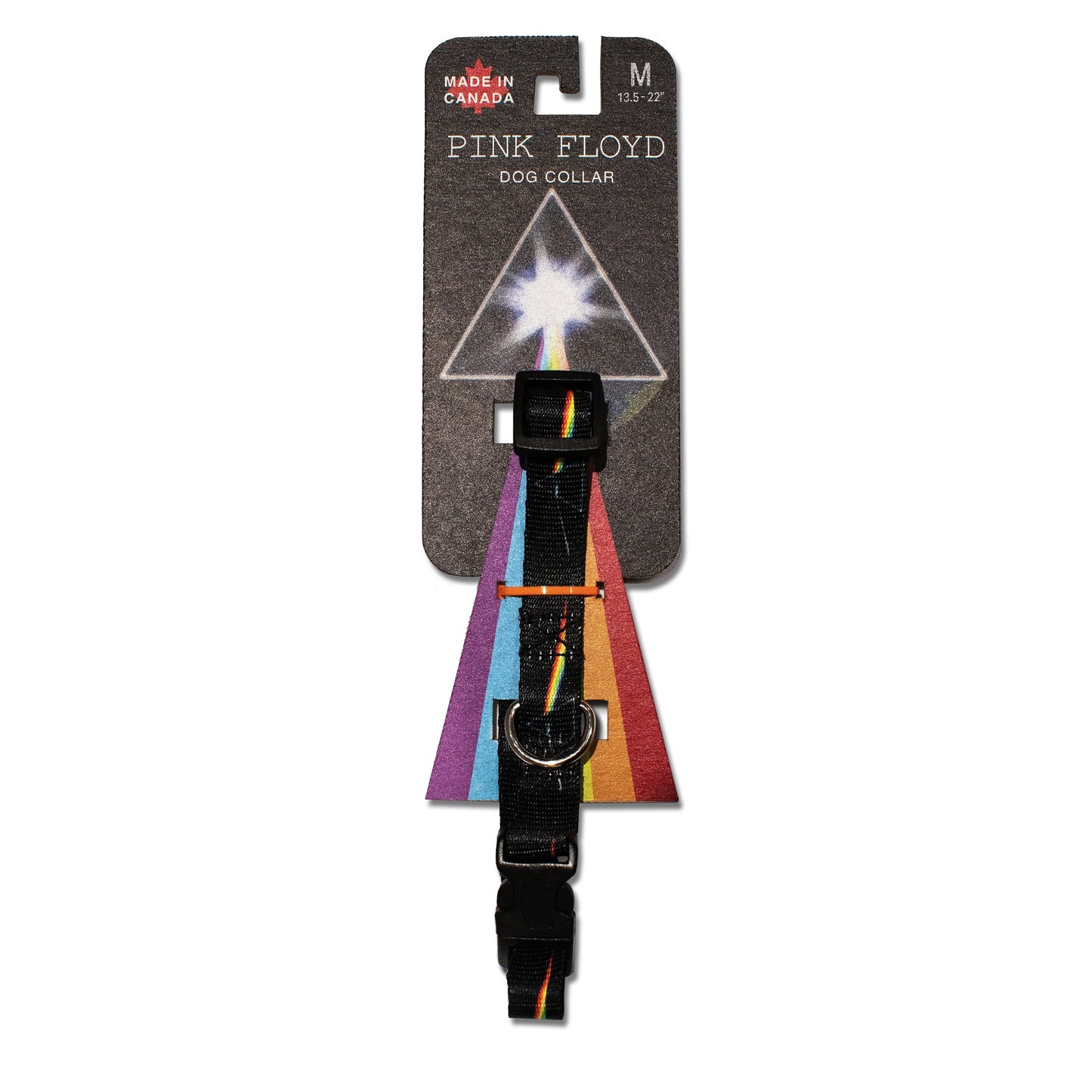 perri's pet products, dog collar, Pink Floyd prism