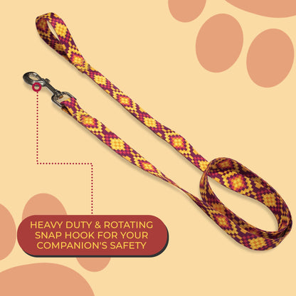 perri's pet products, dog leash, purple pixel