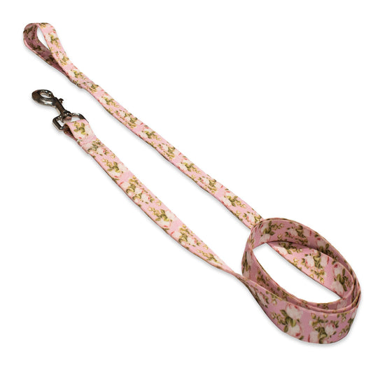 perri's pet products, dog leash, pink rose