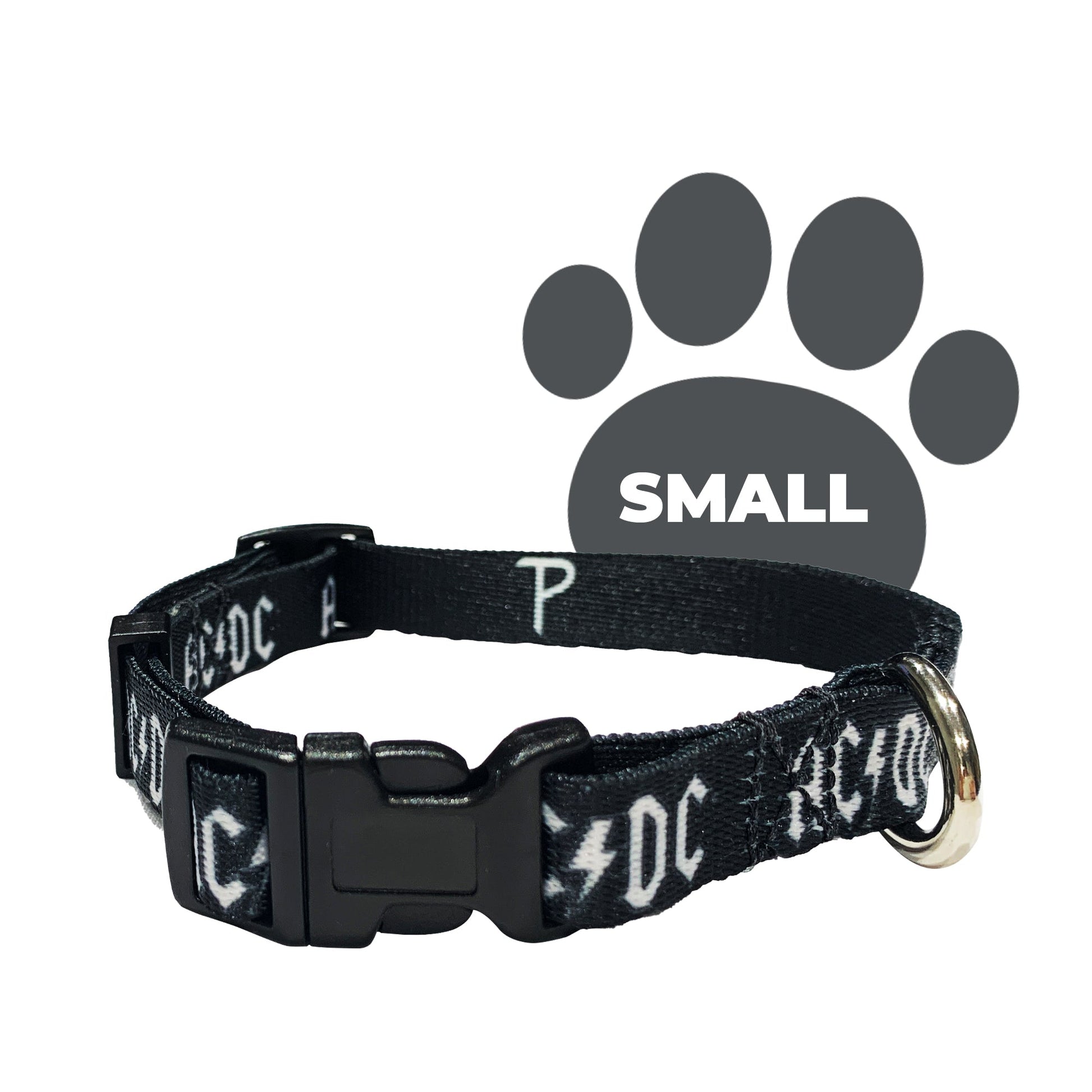 perri's pet products, dog collar, ACDC logo