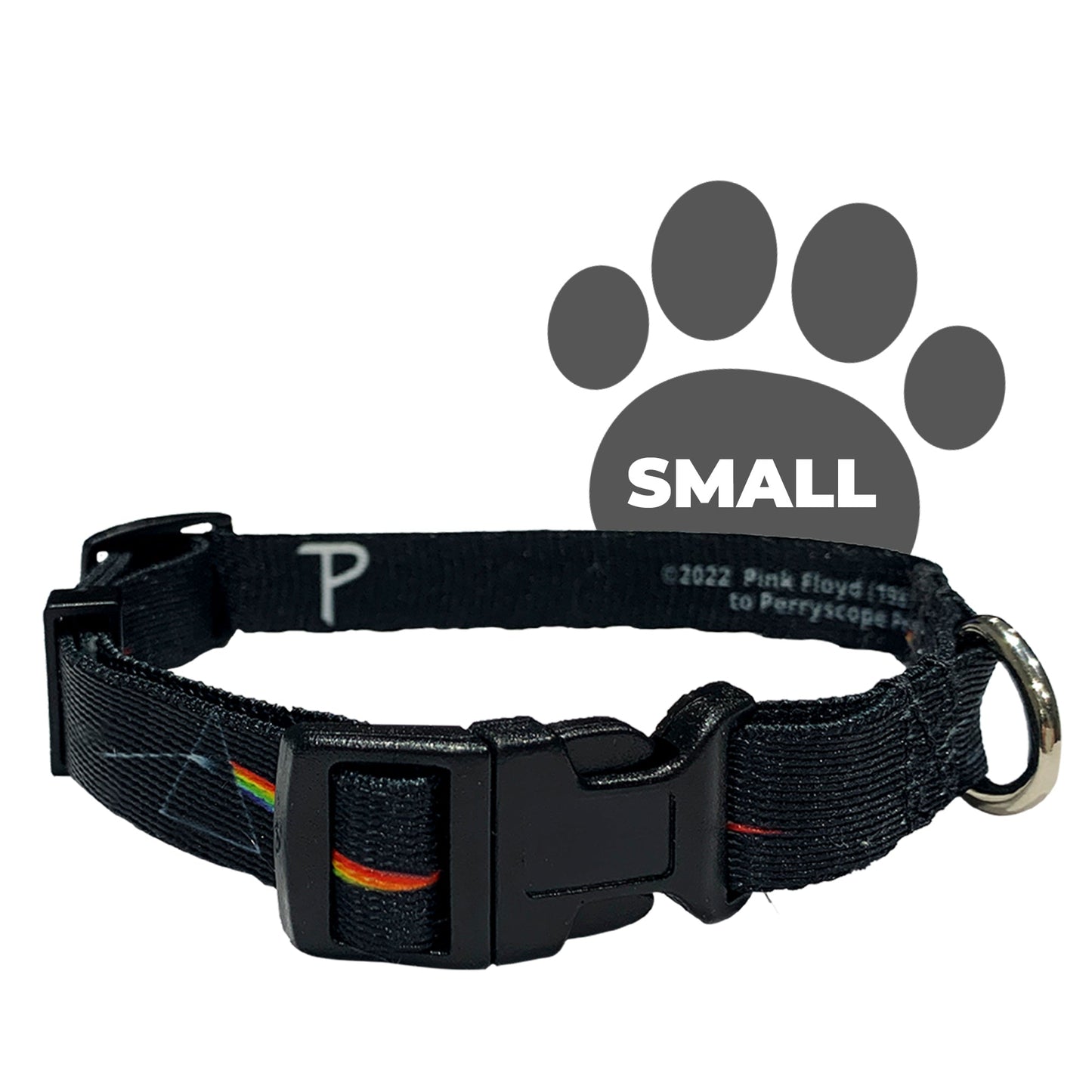 perri's pet products, dog collar, Pink Floyd prism