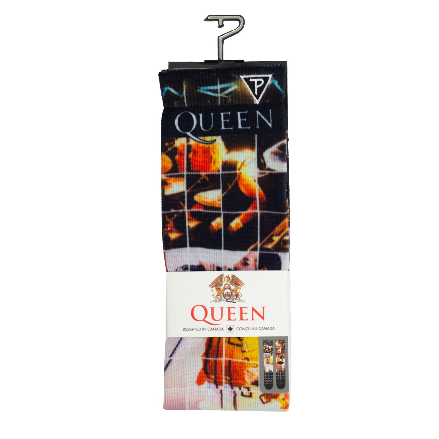 QUEEN CREST SOCKS, 1 PAIR