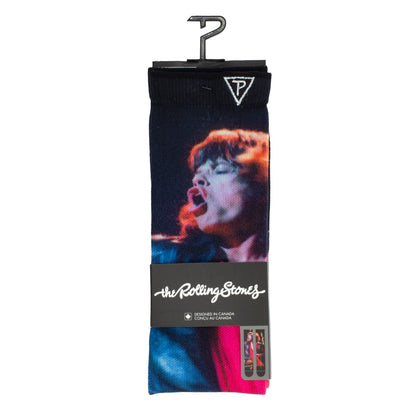 THE ROLLING STONES MICK LIVE IN COLOUR SOCKS, 1 PAIR