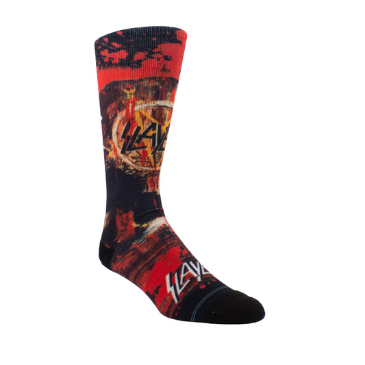 SLAYER HORROR SKULL SOCK, 1 PAIR