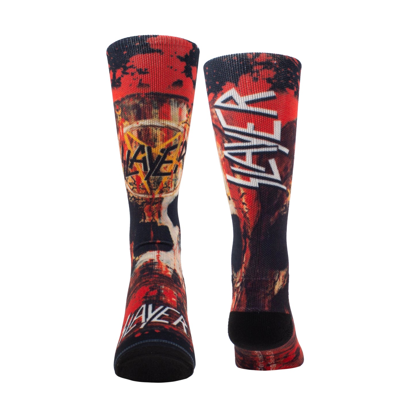 SLAYER HORROR SKULL SOCK, 1 PAIR