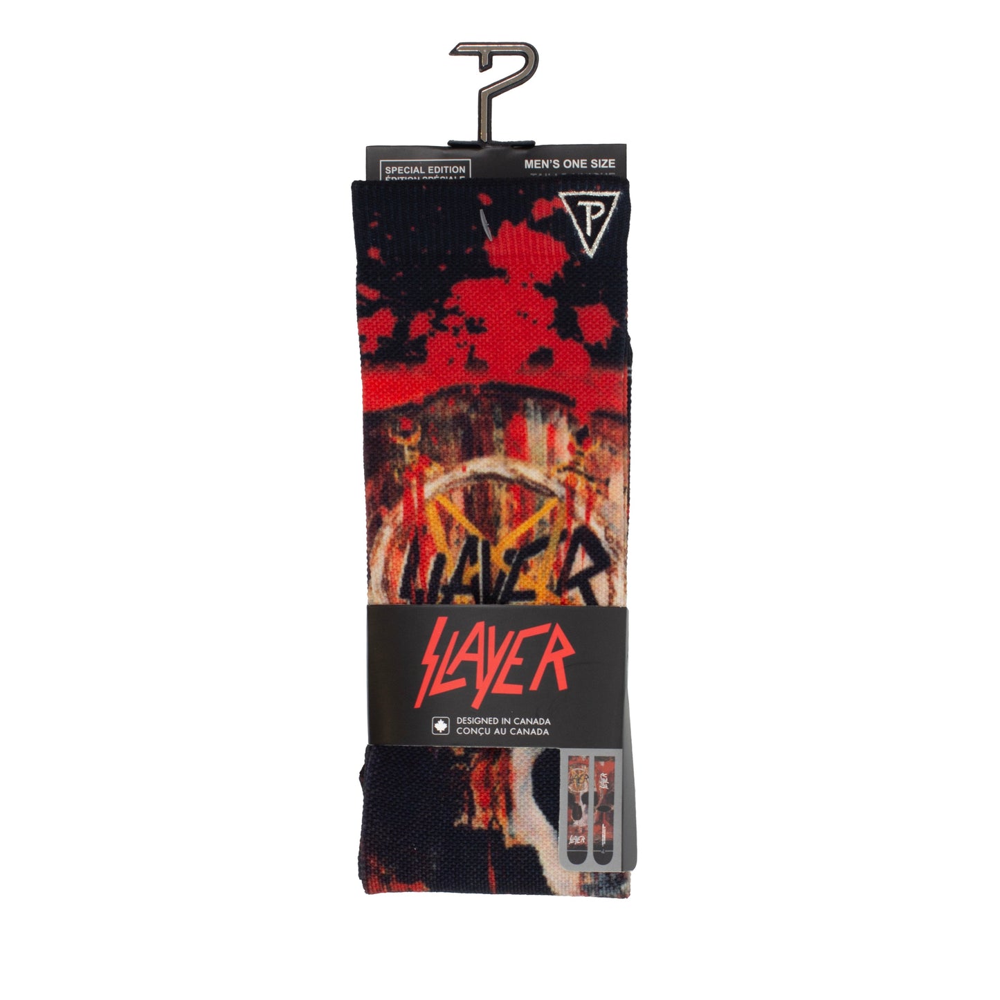 SLAYER HORROR SKULL SOCK, 1 PAIR