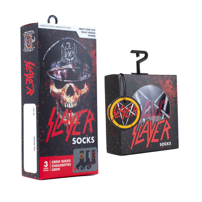 SLAYER SUPER FAN SOCK BUNDLE, 2 GIFT BOXES (4PAIRS)