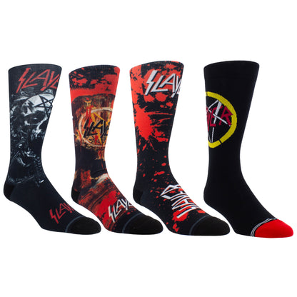 SLAYER SUPER FAN SOCK BUNDLE, 4 PAIRS