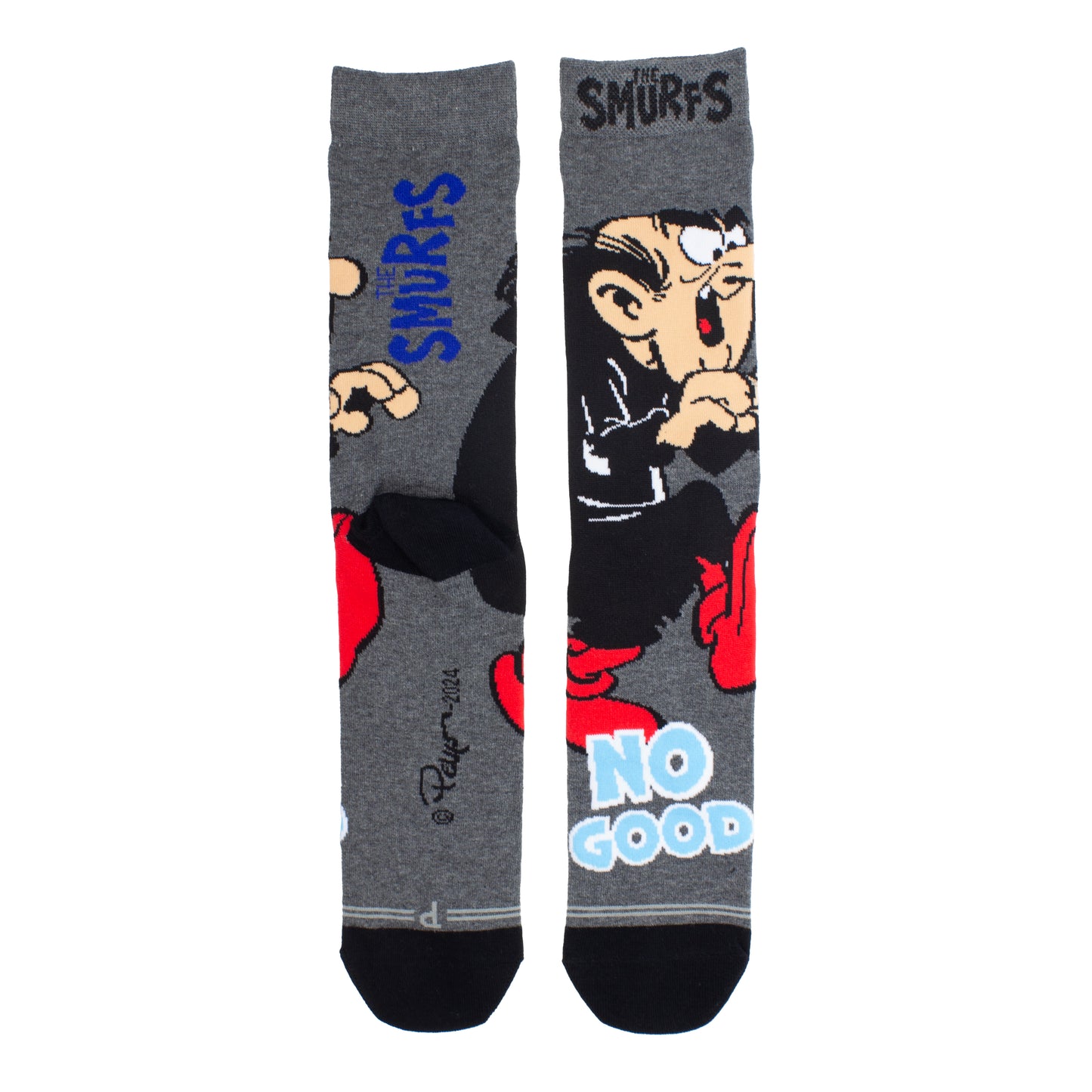 THE SMURFS NO GOOD MEN'S CREW, 1 PAIR