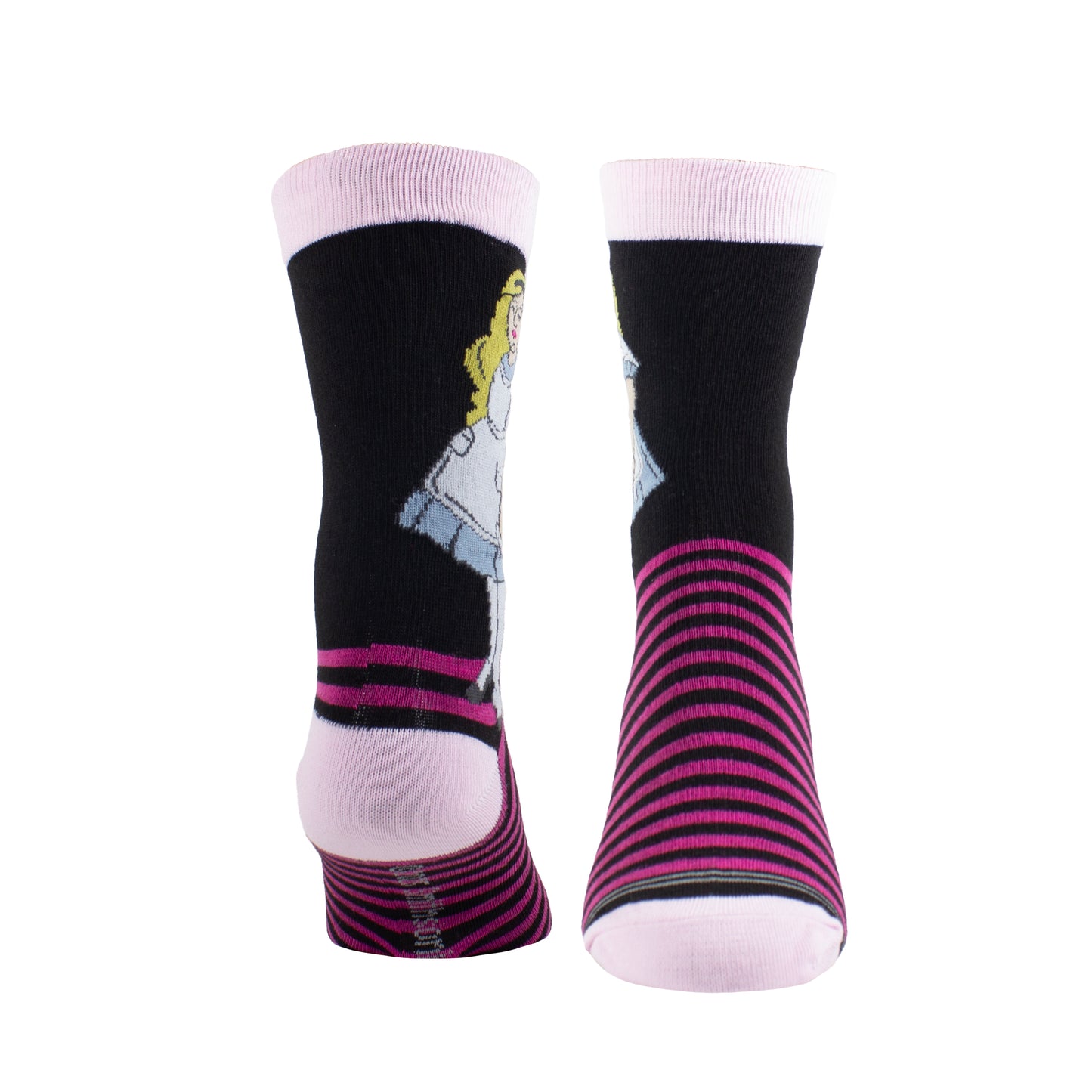 SMITHSONIAN ALICE STRIPES WOMEN'S CREW, 1 PAIR