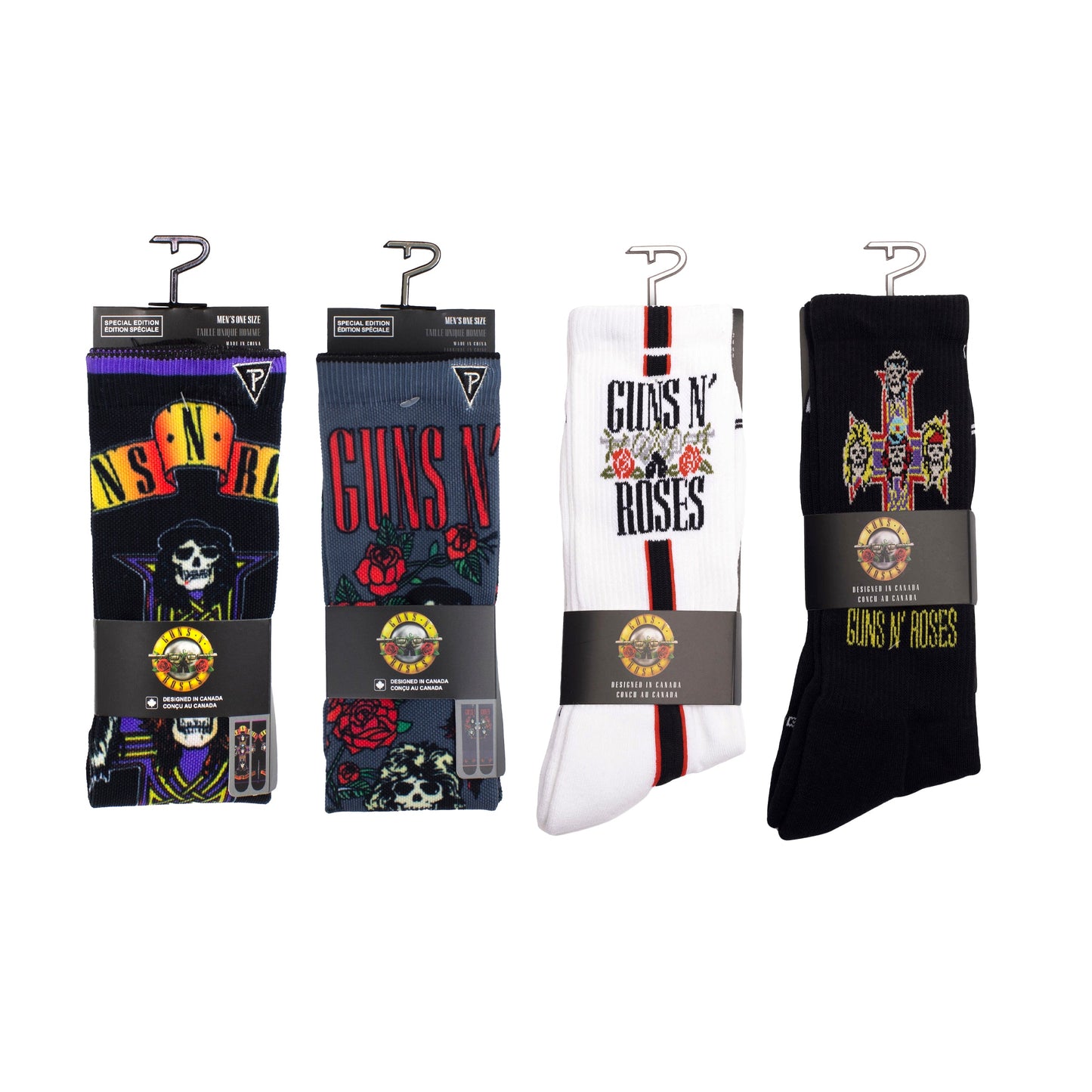 GUNS N' ROSES SUPER FAN SOCK BUNDLE