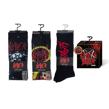 SLAYER SUPER FAN SOCK BUNDLE, 4PAIRS