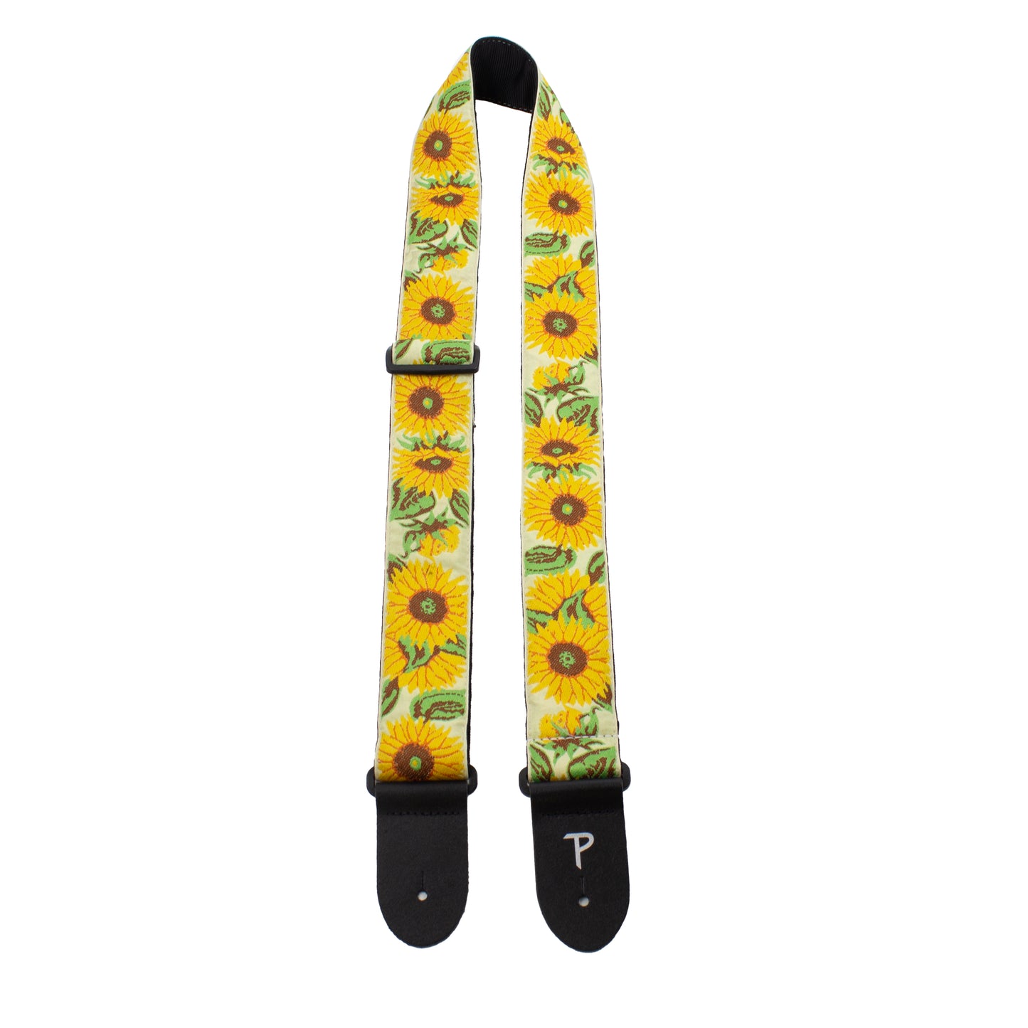 SUNFLOWER GARDEN JACQUARD GUITAR STRAP
