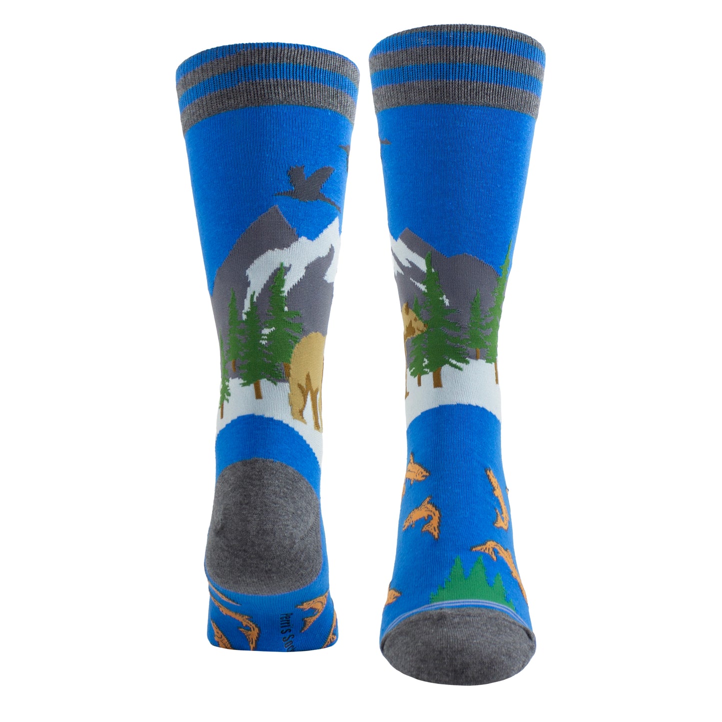 PERRI’S SOCKS™  THE GREAT OUTDOORS WEEKEND SOCKS BEAR MOUNTAIN, 1 Pair