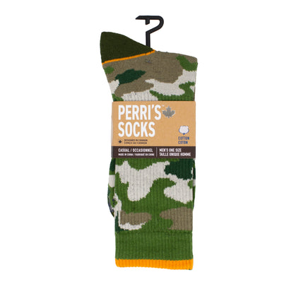 PERRI’S SOCKS™  THE GREAT OUTDOORS CAMOUFLAGE WEEKEND SOCKS