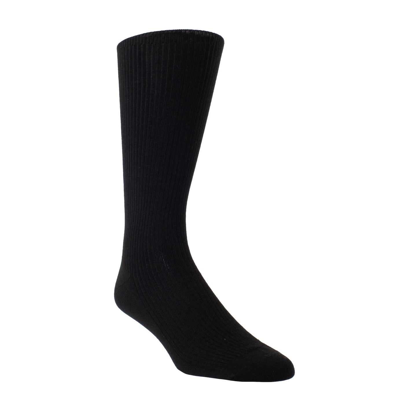 PERRI’S SOCKS™ WELLNESS MEN’S NON-ELASTIC WOOL CREW, 1 PAIR