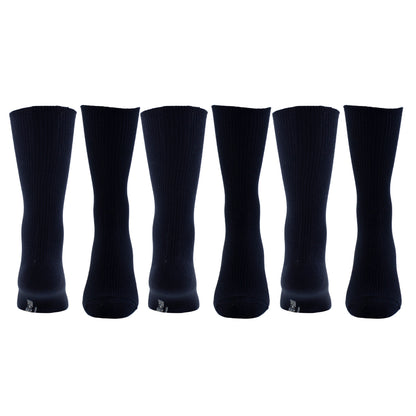 PERRI’S SOCKS™ WELLNESS NON-ELASTIC COTTON CREW, 3 PAIR