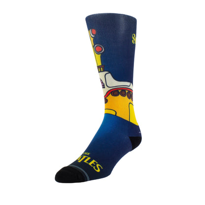 THE BEATLES YELLOW SUBMARINE SUB SOCKS, 1 PAIR