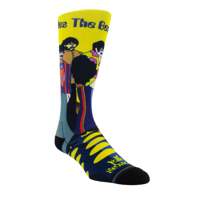 THE BEATLES YELLOW SUBMARINE SEA OF HOLES SOCKS, 1 PAIR