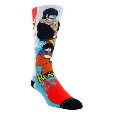 THE BEATLES YELLOW SUBMARINE ACTION SOCKS, 1 PAIR