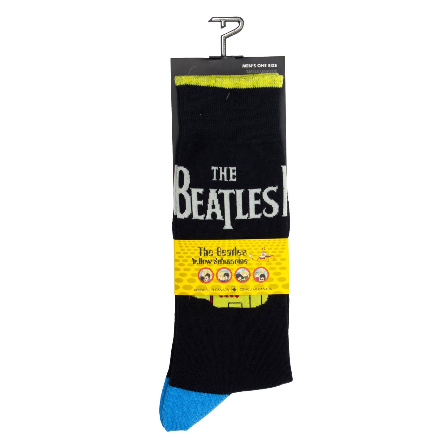 THE BEATLES YELLOW SUBMARINE SOCKS, 1 PAIR