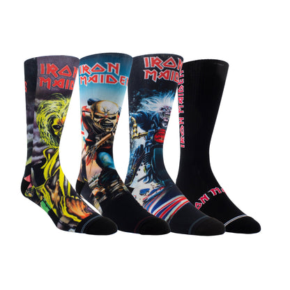 IRON MAIDEN SUPER FAN SOCK BUNDLE, 4PAIRS