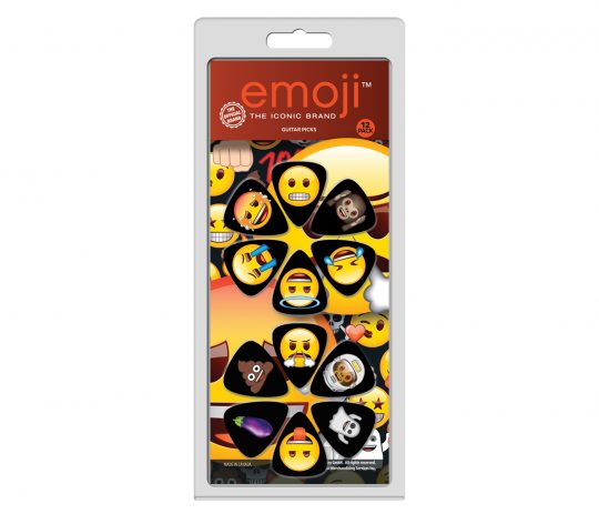 12 Pack Of Celluloid Official Licensing Emoji Variety Guitar Picks The emoji brand icons have become the best way to express yourself universally, spanning every age and gender, and breaking down language barriers, or for when you just can’t find the right words. The little characters have grown into their own large personalities, loved and used daily by people of all ages. The fun faces and objects are their own easily recognizable language expressing all your thoughts and moods to anyone, anywhere! Perri’s guitar picks feature emojis you know and love so you can play with the emoji that best fits your vibe at the moment. The emoji guitar straps are patterned with different emojis that turn your guitar strap into a party with your favourite emoji characters. Express your personal style with emojis and let your music do the talking!