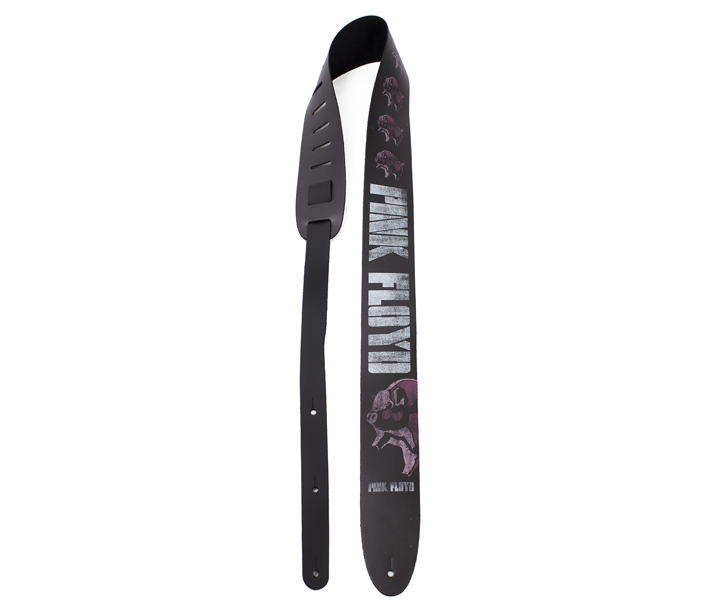 Pink Floyd Animals Printed Leather Guitar Strap - Perris Leathers