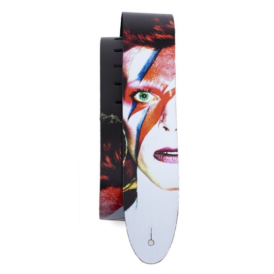 Ziggy Stardust Perri's Leathers LPCP-8088 David Bowie Guitar Strap 